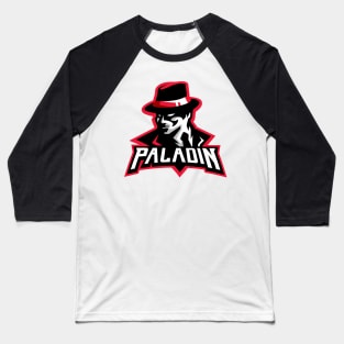 Paladin "Gangster" Mascot Logo Baseball T-Shirt